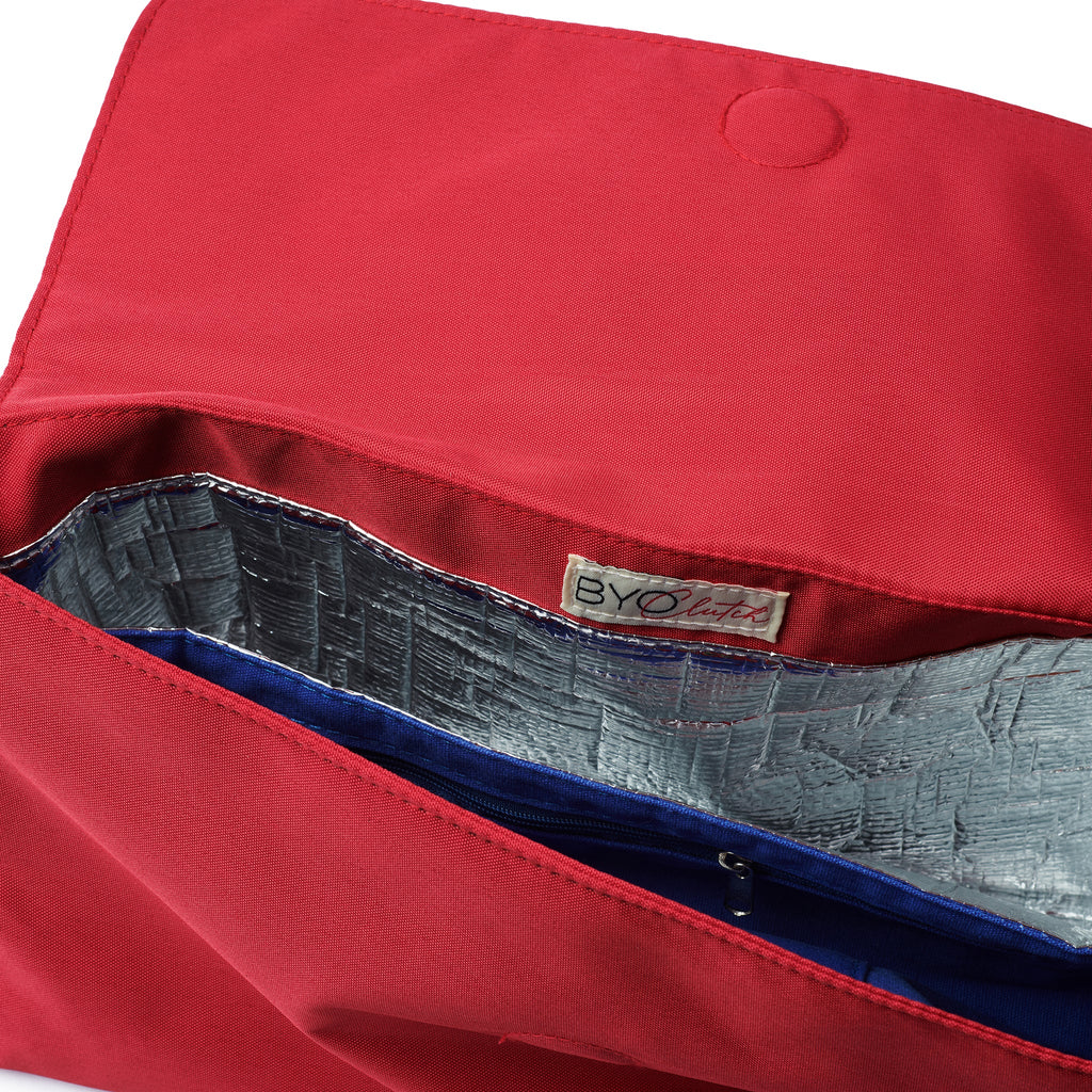 Casual Catch - up - Red - BYO Clutch