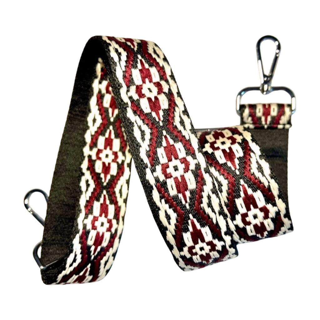 Cross - Body Shoulder Strap - Aztec Floral - BYO Clutch