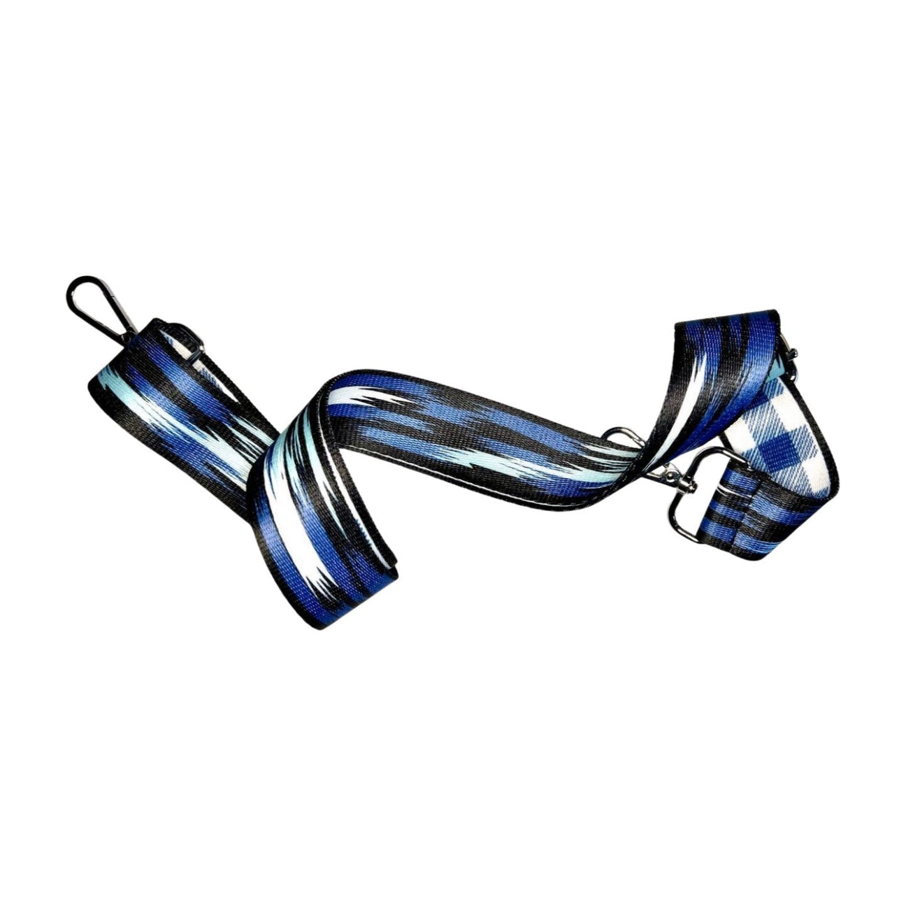 Cross - Body Shoulder Strap - Blue Blur - BYO Clutch