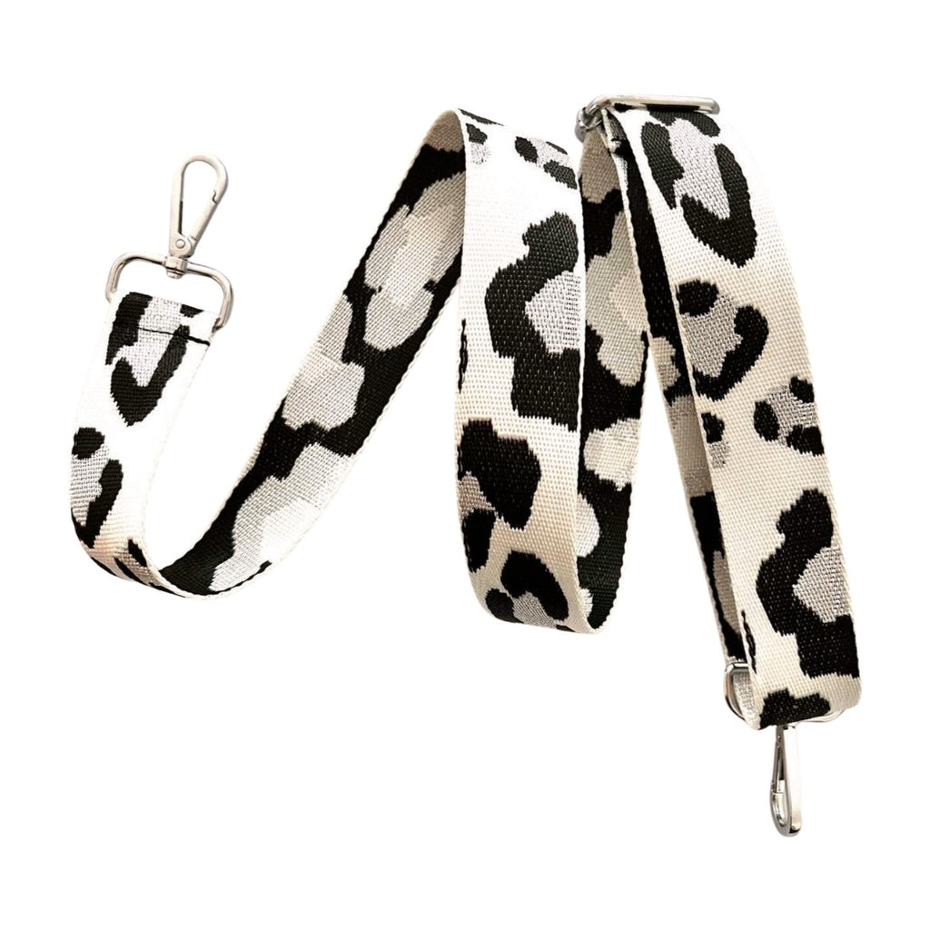 Cross - Body Shoulder Strap - Leopard - BYO Clutch
