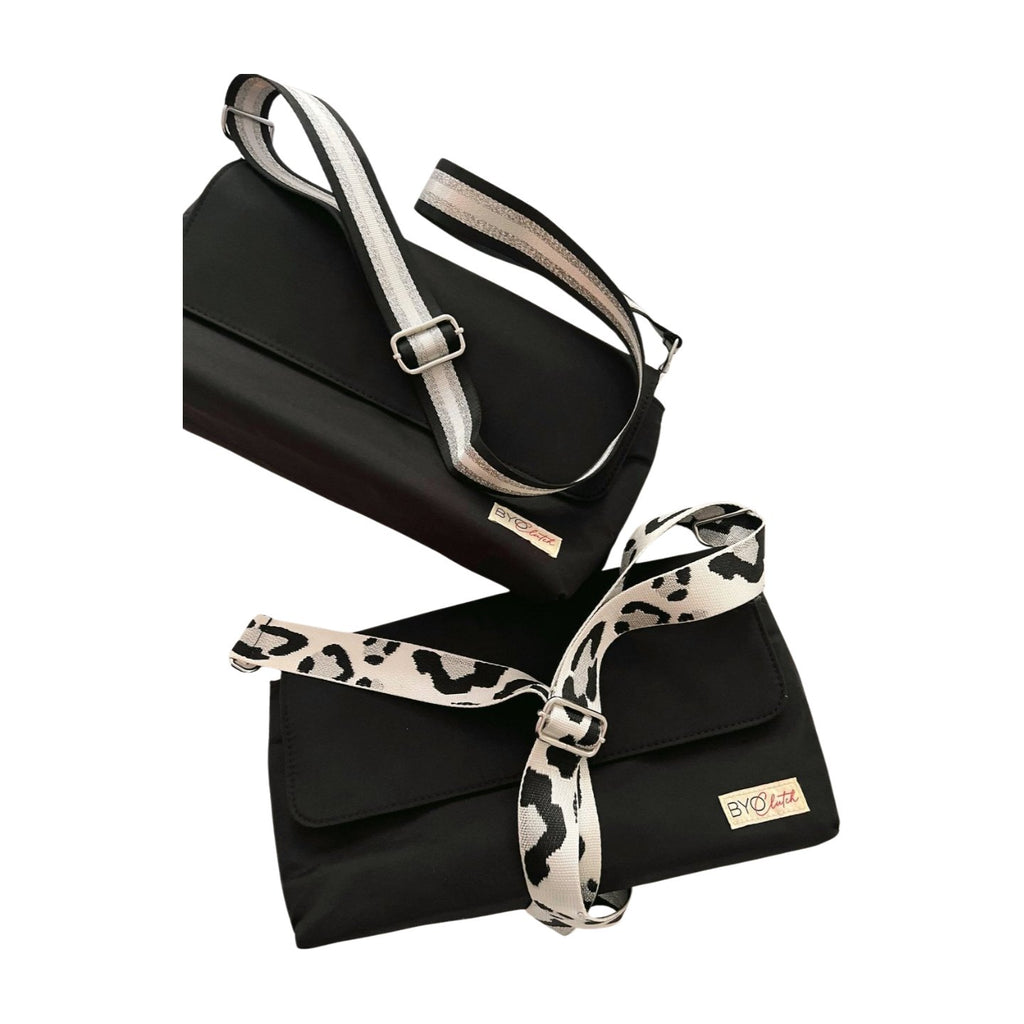 Cross - Body Shoulder Strap - Stripe - BYO Clutch